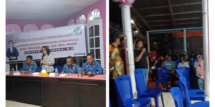 Anggota DPRD Sulut Julitje Maringka Prioritaskan Infrastruktur dan Kesejahteraan Sosial