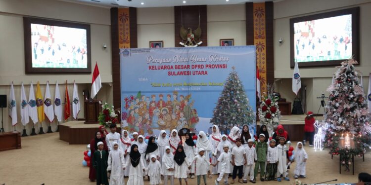 Natal Penuh Sukacita: DPRD Sulut dan Forward Rayakan Kasih Bersama 350 Anak