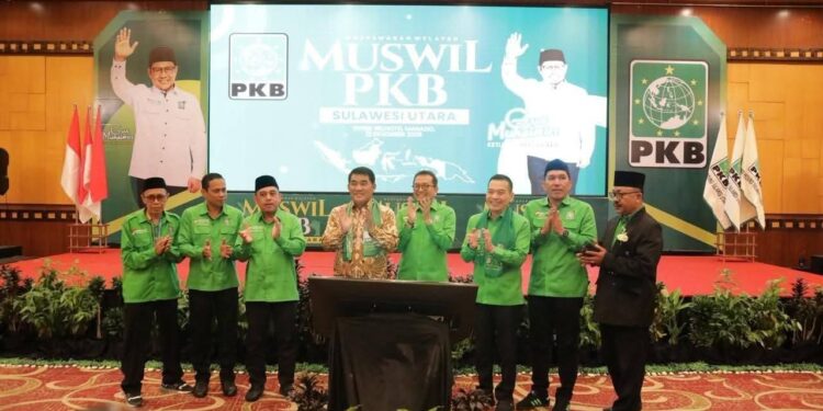 Wali Kota Kotamobagu Hadiri Muswil PKB Sulut 2025 Bersama Gubernur, Perkuat Konsolidasi Politik Daerah