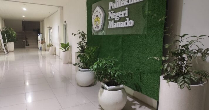Hadirkan Kehijauan di Dalam Ruangan, PIM Politeknik Negeri Manado Bangun Taman Indoor Edukatif