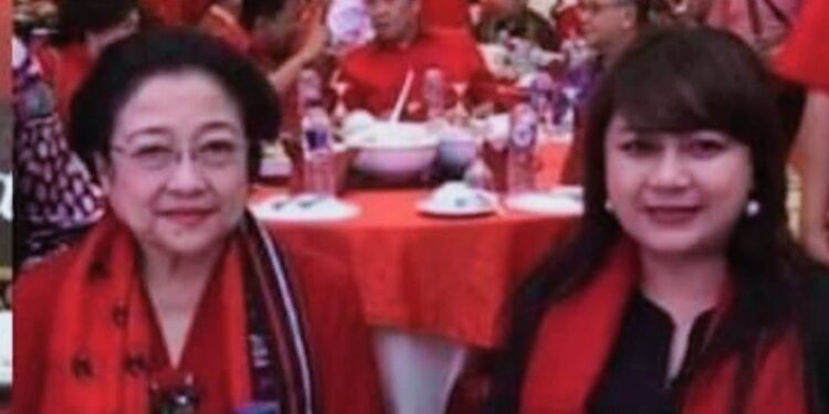 Pricylia Rondo Sambut Hangat Kedatangan Presiden ke -5 di Sulawesi Utara