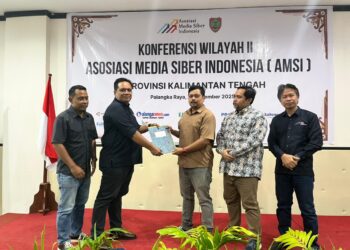 Sinulingga Terpilih Aklamasi Pimpin AMSI Kalimantan Tengah Periode 2025-2028