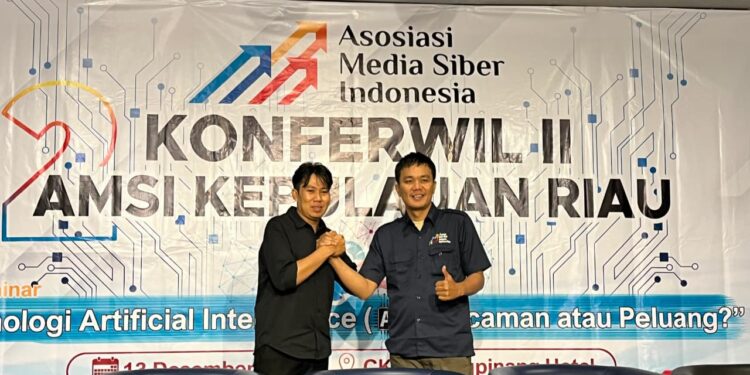Jailani dan Muhammad Bunga Ashab Nahkoda Baru AMSI Wilayah Kepri