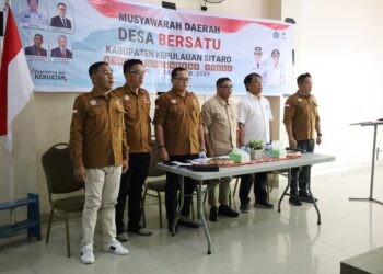 Pesan Wabup Heronimus Makainas di Musda Desa Bersatu Sitaro