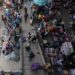Pemandangan Pasar Jalanan Lagos Yang Meriah. (foto: Pexels)