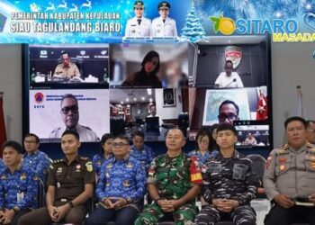 Pemkab Sitaro ikut Rakor Nasional Antisipasi Perayaan Nataru 2026