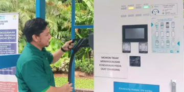 SPKLU PLN UP3 Bulungan. Foto:Beritasatu