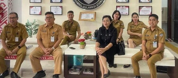 Denny Kondoj Pimpin TAPD Sitaro Konsultasi ke Pemprov Sulut