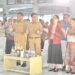 Foto: Kebersamaan dalam Perayaan Natal Oikumene Pemerintah Kabupaten Kepulauan Sangihe, Bupati dan Wakil Bupati bersama istri. (Dok. Eky Polohindang)