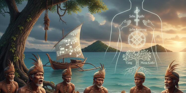 Filsafat Kehidupan Manusia Sangihe Talaud. ( Gambar: Ilustrasi AI)