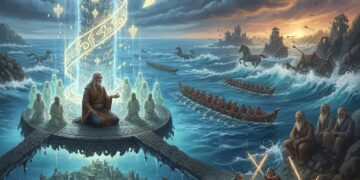 Mitologi Sangihe Talaud. (Gambar: Ilustrasi AI)