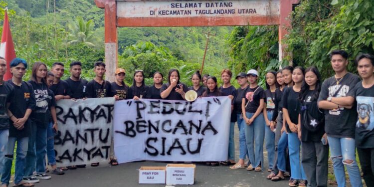 Solidaritas dari Tagulandang, ATB Galang Dana untuk Korban Banjir Siau