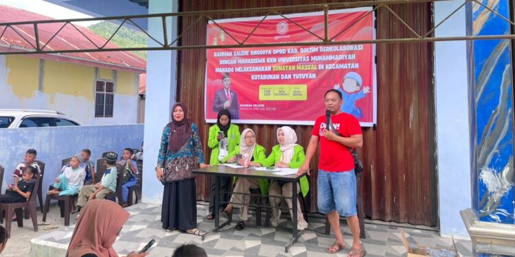 UMMA Berkolaborasi dengan Anggota DPRD Boltim Gelar Sunatan Massal untuk Masyarakat