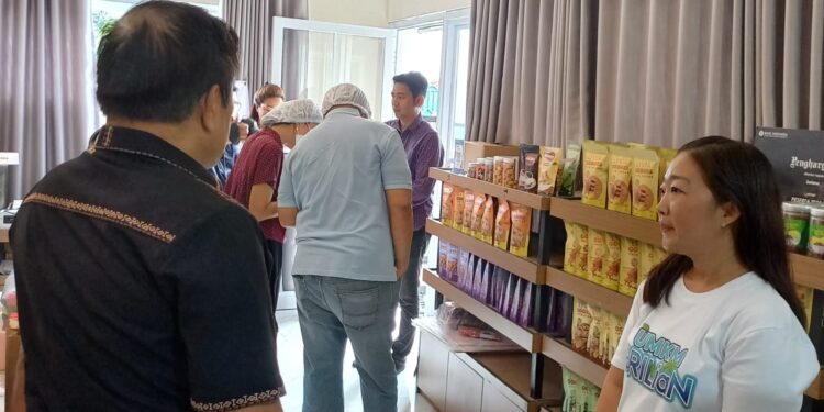 Kunjungan Wakil Menteri UMKM RI dan Pimpinan BRI, Momentum Berharga bagi UD Lyvia Nusa Boga