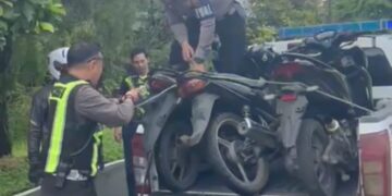 Polres Bitung Intensifkan Patroli Subuh, Ciptakan Suasana Kondusif di Bulan Puasa