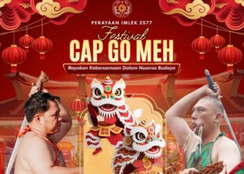 Klenteng Seng Bo Kiong Direstui Gelar Ritual Cap Go Meh di Kota Bitung