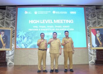 Foto: Wakil Bupati Tendris Bulahari menghadiri High Level Meeting. (Dok. Istimewa)