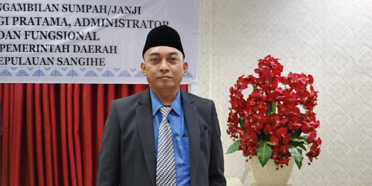 Foto: Kepala Dinas Kominfo Ronald Lumiu. (Dok. Rendy/Barta1)