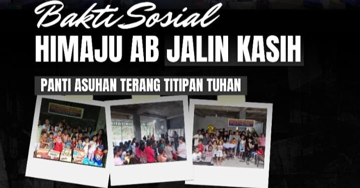 Himaju AB Polimdo Perkuat Nilai Sosial Mahasiswa Lewat Jalin Kasih
