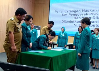 Pelantikan Pengurus TP PKK Kecamatan, Wujud Kesinambungan Kepemimpinan dan Tanggung Jawab Pelayanan Masyarakat