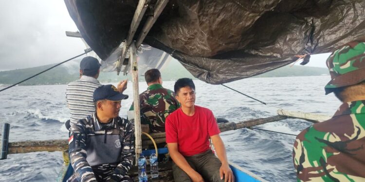 Cegah Ilegal Fishing, PAAP Mandolokang Bersama APH Awasi Laut di Tagulandang
