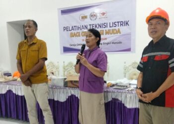 IATKI Sulut Tingkatan Keterampilan Jemaat GMIM Betani Singkil: Pelatihan Instalasi Kelistrikan
