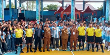 Kadis Pendidikan dan Kebudayaan Kota Bitung Resmikan Pembukaan Tournament Spendubit Cup 2026