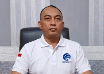 Kepala Dinas Kominfo Kabupaten Kepulauan Sangihe, Ronald Lumiu. (Foto: Rendy/Barta1)