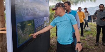 PLN memastikan kelayakan elektrifikasi untuk PLTA Ulubongka 300 MW di Sulawesi Tengah. (foto: Humas PLN)