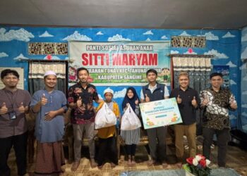 Safari Ramadan PLN berlangsung di Kepulauan Sangihe baru baru. (foto: Humas PLN)