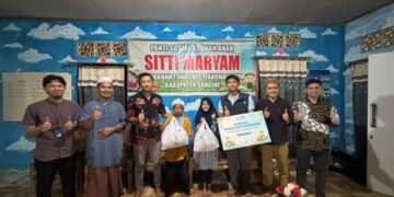 Safari Ramadan PLN berlangsung di Kepulauan Sangihe baru baru. (foto: Humas PLN)
