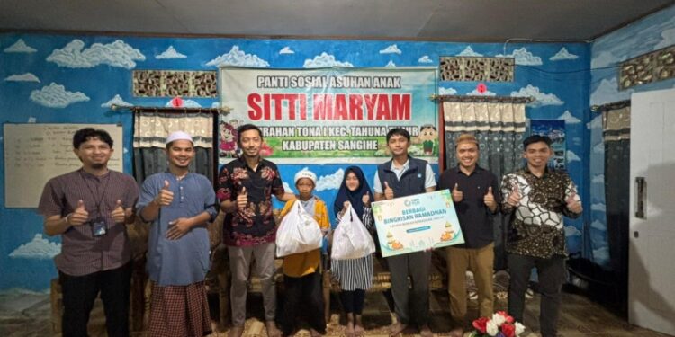 Safari Ramadan PLN berlangsung di Kepulauan Sangihe baru baru. (foto: Humas PLN)