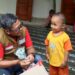 Safari Ramadan PLN di Tolitoli juga menjangkau anak yatim piatu. (foto: Humas PLN)