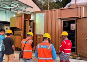 Tambahan daya listrik untuk Kabupaten Kepulauan Talaud, beranda Utara NKRI. (foto: Humas PLN)