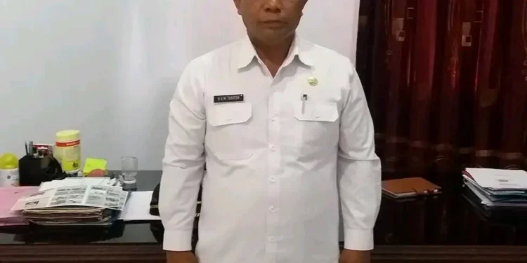 Kepala Satuan Polisi Pamong Praja dan Pemadam Kebakaran Talaud, Adrianson Taarega.