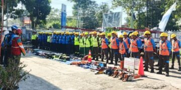 Apel yang dilaksanakan PLN ULP 3 Gorontalo. (foto: Humas PLN)