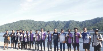 Foto: Tim tinju Papua tiba di Pelabuhan Nusantara Tahuna, Kepulauan Sangihe Sangihe. (Dok. Istimewa)