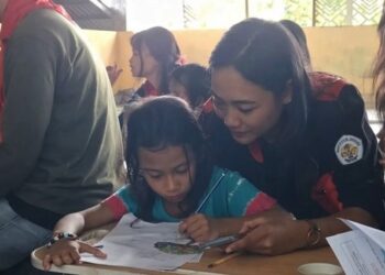 Memasuki Setahun Mengabdi, Himaju Akuntansi Polimdo Mendidik Anak Putus sekolah di Pasar Bersehati