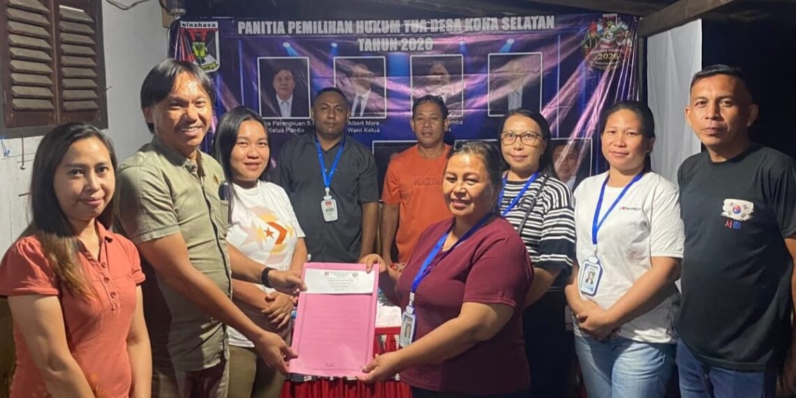 Langkah Awal Menuju Kepemimpinan Baru: Jilly Welang Ambil Formulir Pilhut Koha Selatan