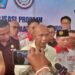 JAM Intel Kejagung Prof Dr Reda Manthovani bicara pada media usai pengukuhan DPD dan DPC ABPEDNAS se-Sulawesi Utara di Auditorium Unsrat Manado. (foto: Barta1)