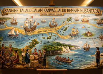 Jalur Rempah. (Gambar: Ilustrasi AI)