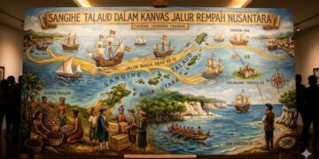 Jalur Rempah. (Gambar: Ilustrasi AI)