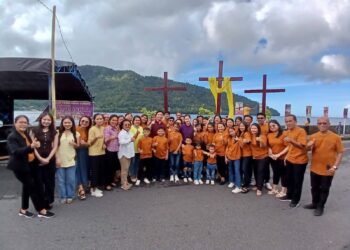 Foto: Ibadah Paskah GMIST Jemaat Maranata Tahuna dihadiri Bupati Kepulauan Sangihe. (Dok. Istimewa)