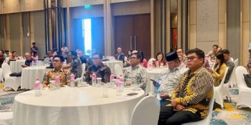 Foto: Wakil Bupati Tendris Bulahari tampat menyimak pemaparan sosialisasi. (Dok. Istimewa)