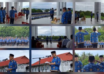 Dokumentasi apel perdana tahun 2026.