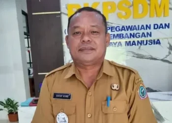 Pelaksana Tugas Kepala BKPSDM Kabupaten Kepulauan Talaud Gustaf Atang.,