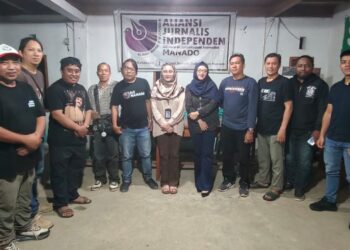 AJI Manado Soroti Kondisi Jurnalis Sulut: Berserikat Penting, Independensi Ditopang Ekonomi Media