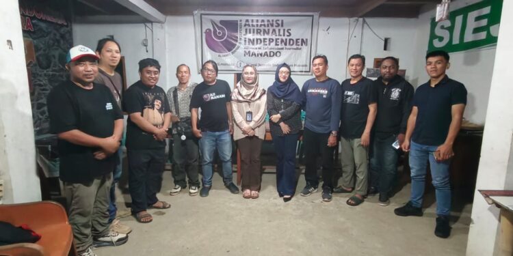 AJI Manado Soroti Kondisi Jurnalis Sulut: Berserikat Penting, Independensi Ditopang Ekonomi Media