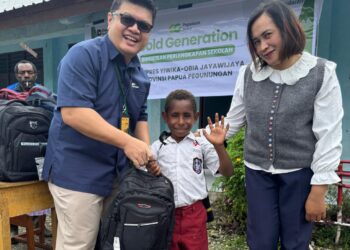 Pegadaian MengEMASkan Masa Depan Anak Papua Pegunungan Lewat Program Gold Generation