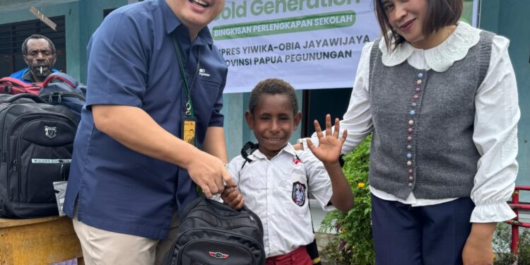 Pegadaian MengEMASkan Masa Depan Anak Papua Pegunungan Lewat Program Gold Generation